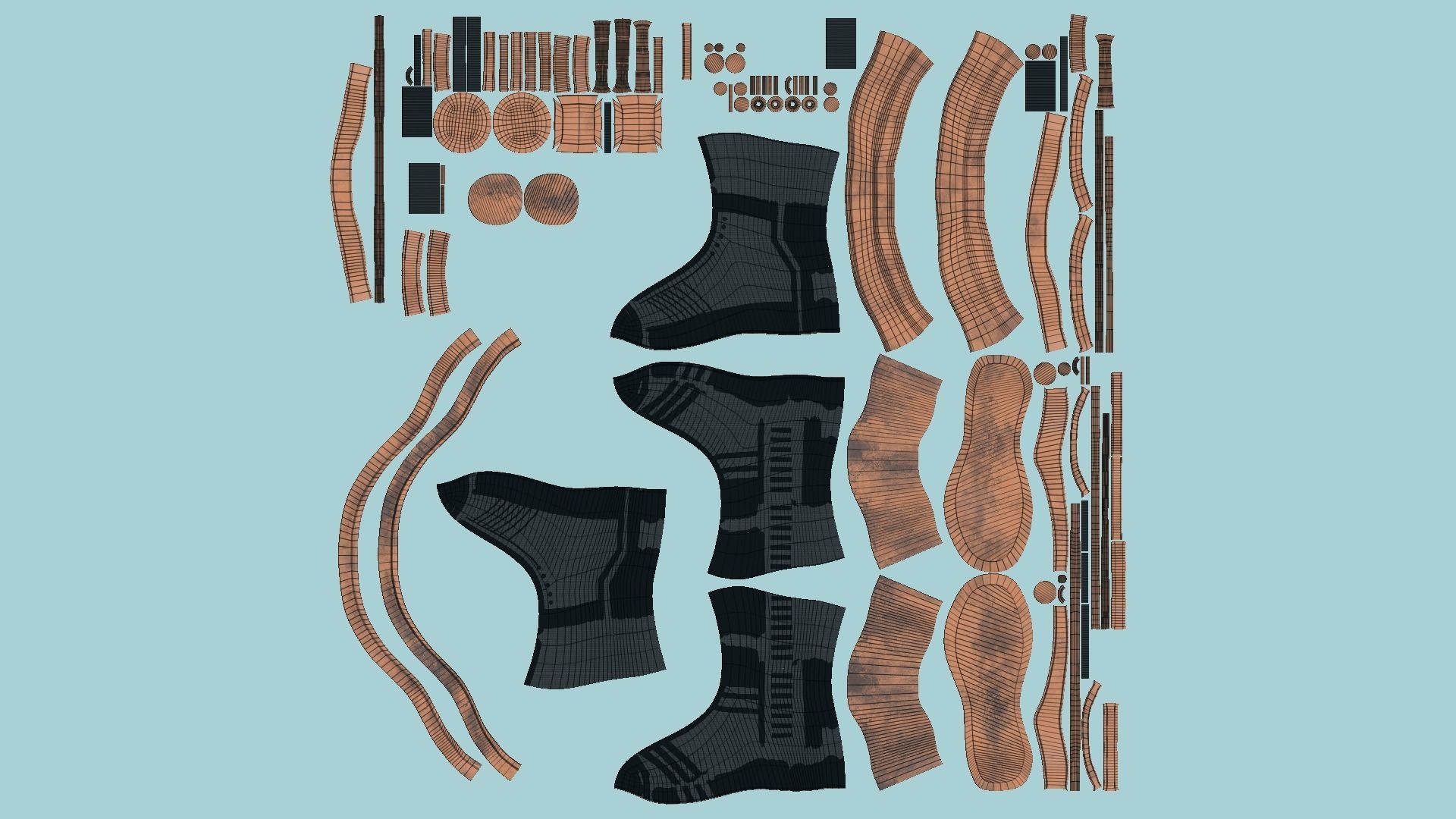 10 SciFi Boots A Collection - Character Design Fashion _79