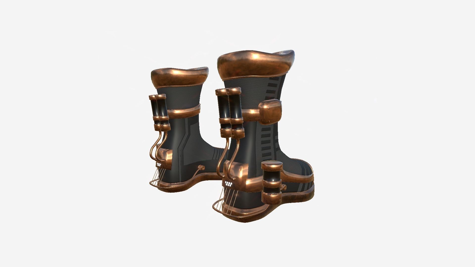 10 SciFi Boots A Collection - Character Design Fashion _60