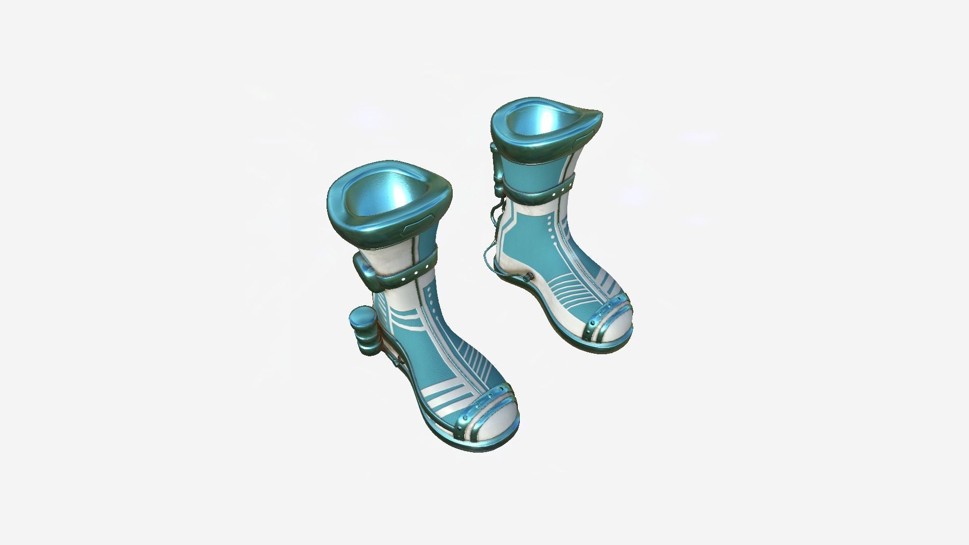 10 SciFi Boots A Collection - Character Design Fashion _35