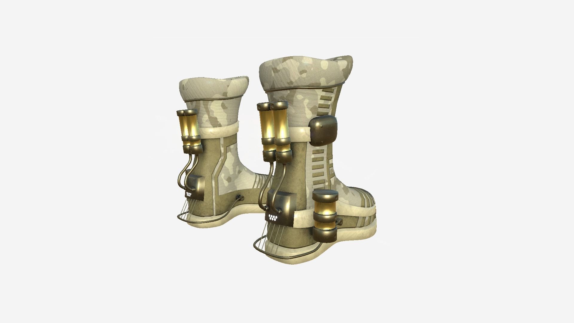 10 SciFi Boots A Collection - Character Design Fashion _50