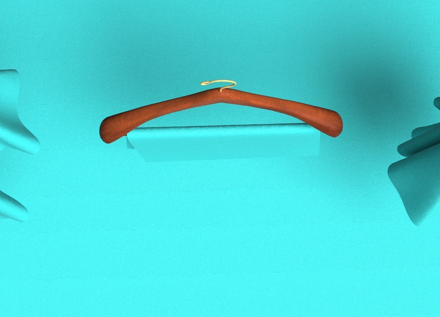 Cotton Voile Fabric 3D model_3