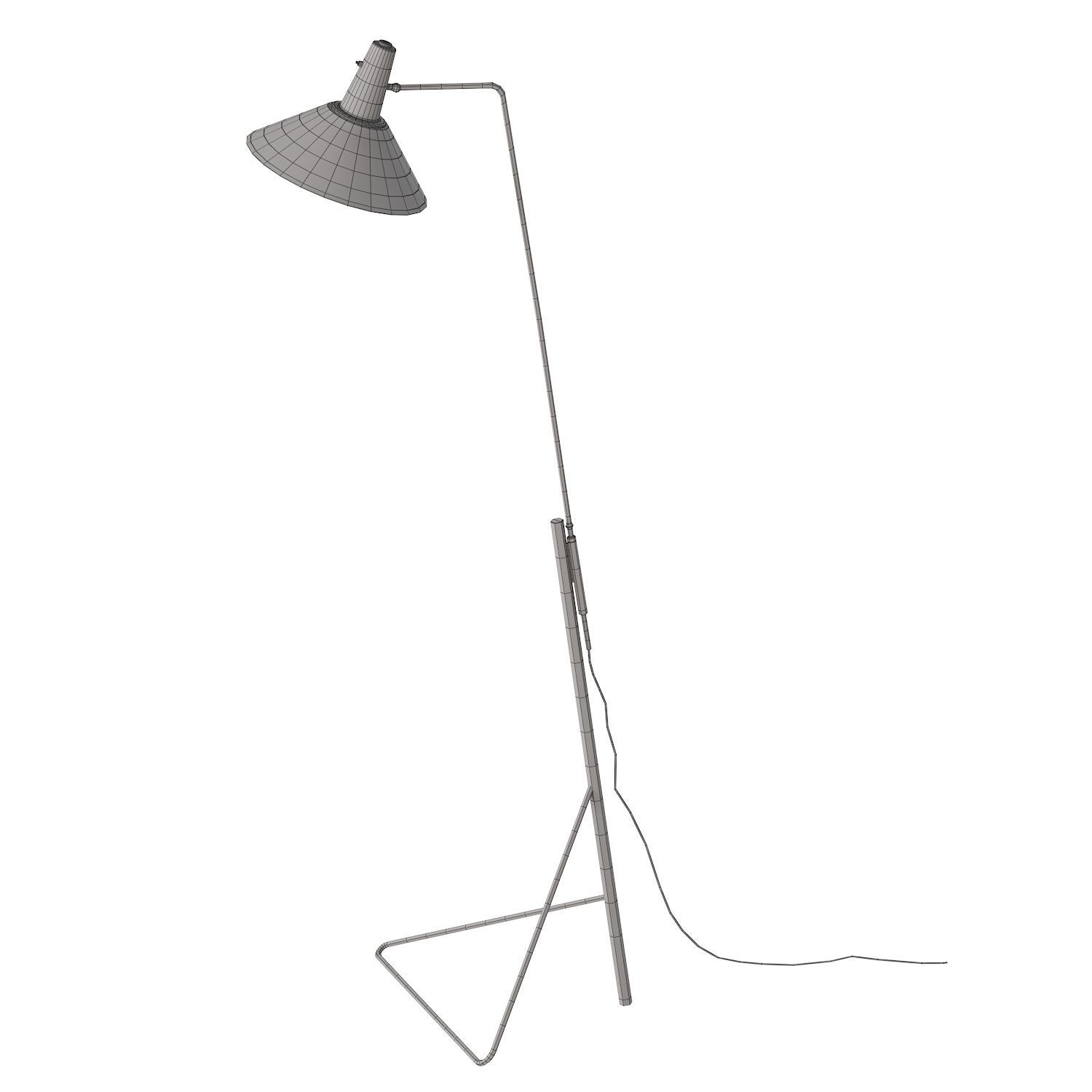 Gino Sarfatti Lamp 3D model_25