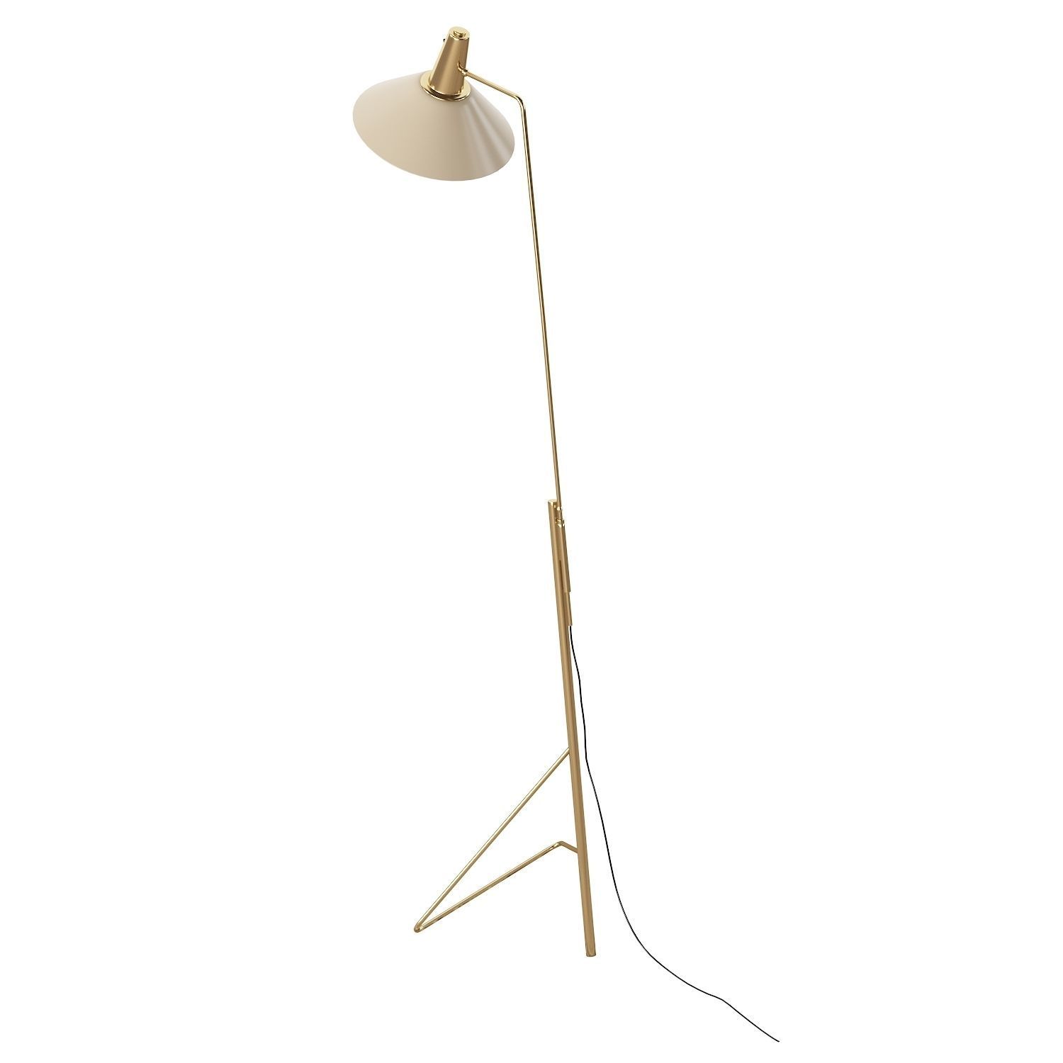 Gino Sarfatti Lamp 3D model_5