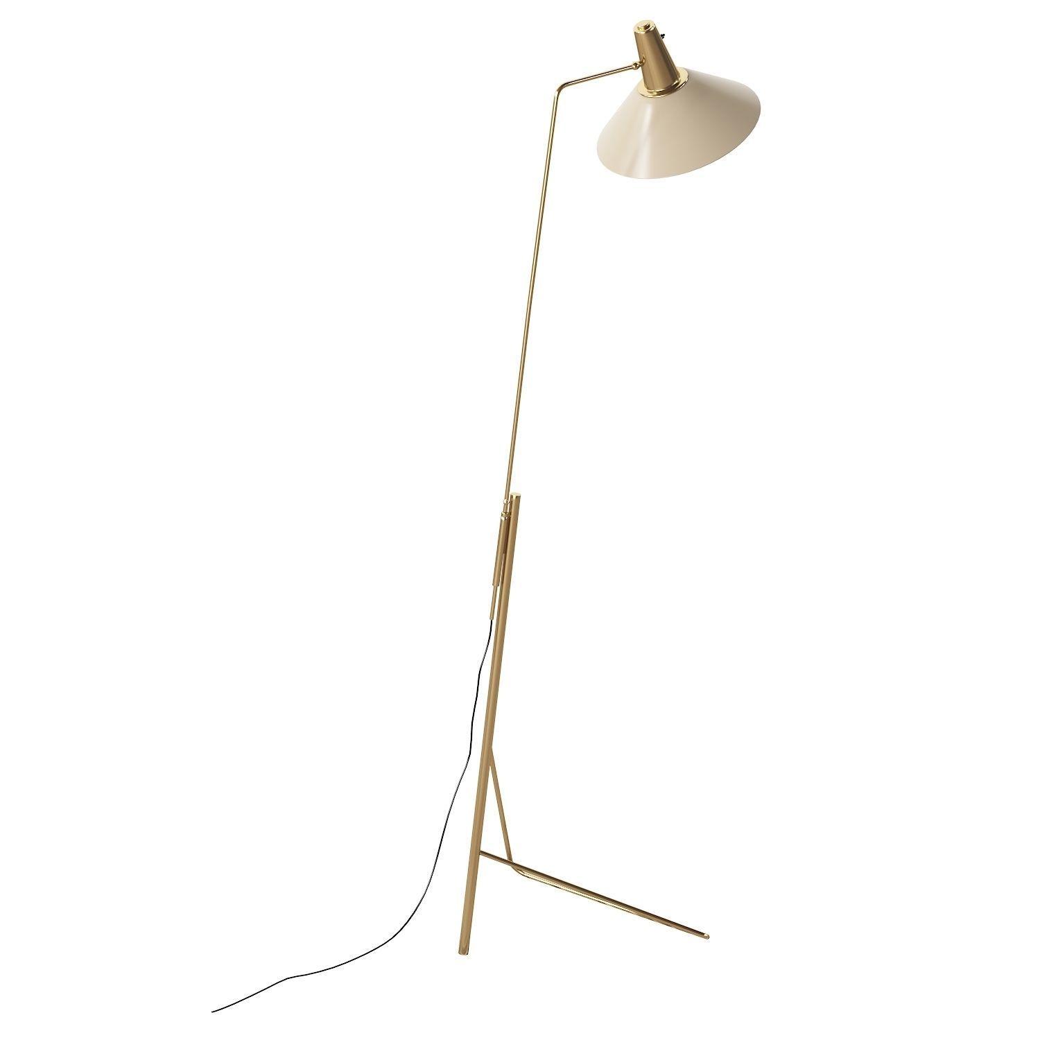 Gino Sarfatti Lamp 3D model_8
