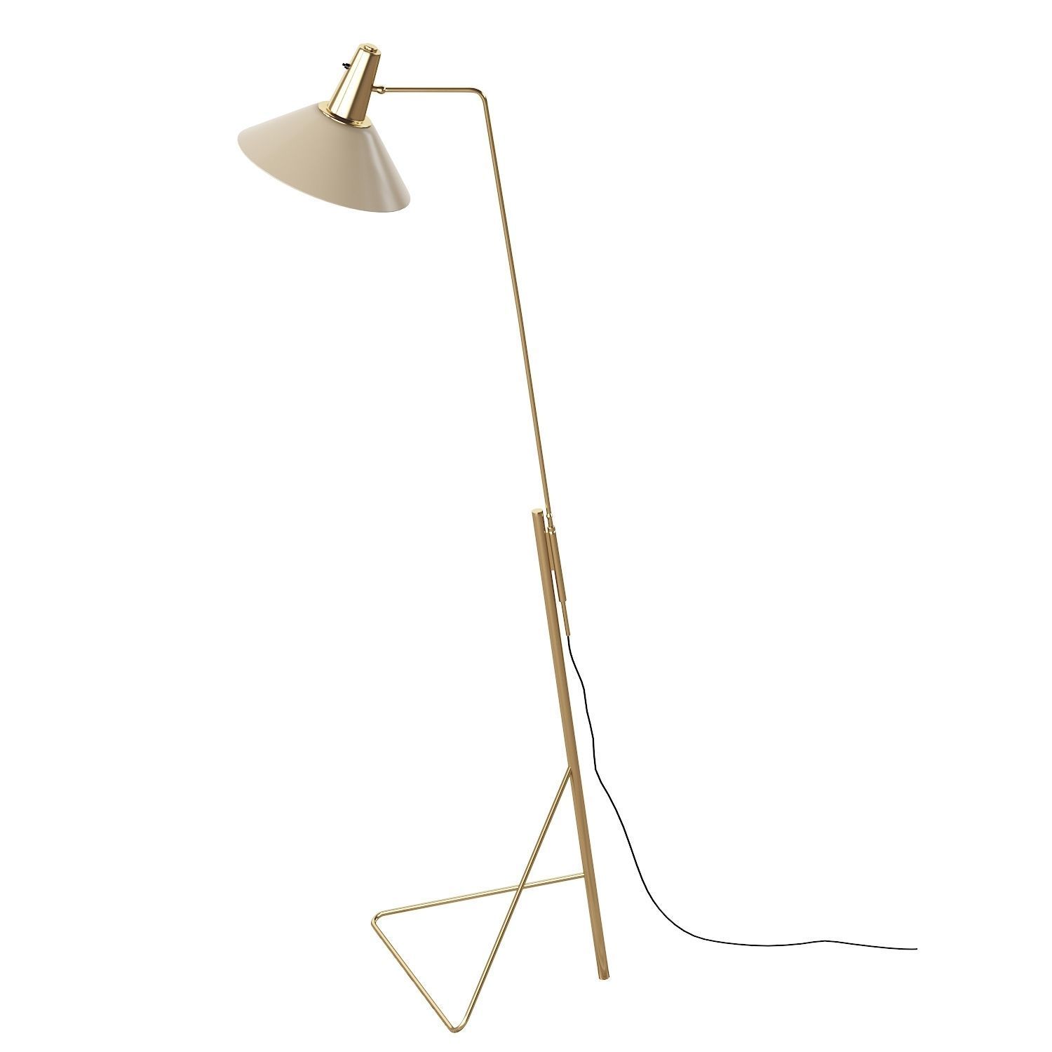 Gino Sarfatti Lamp 3D model_2