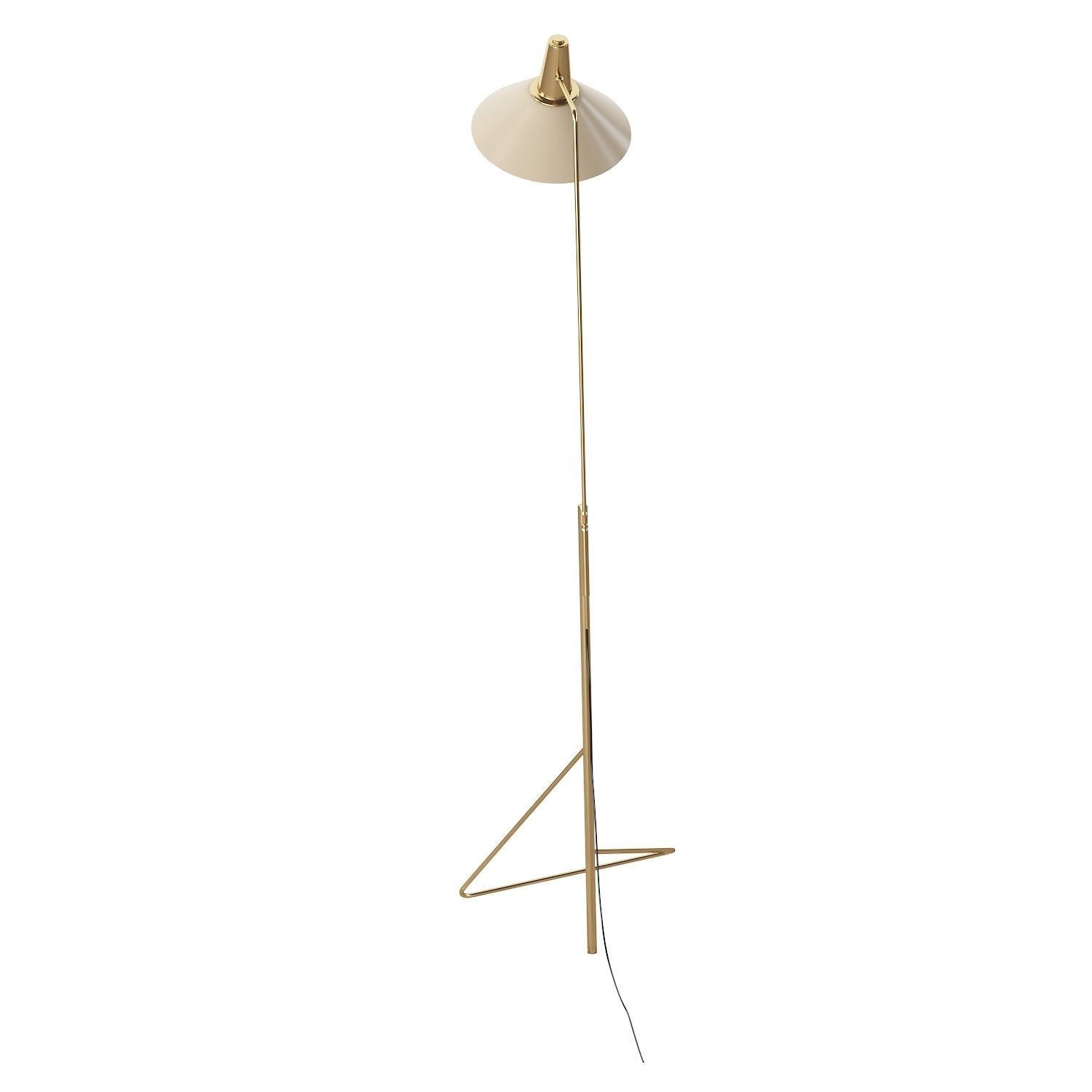 Gino Sarfatti Lamp 3D model_6