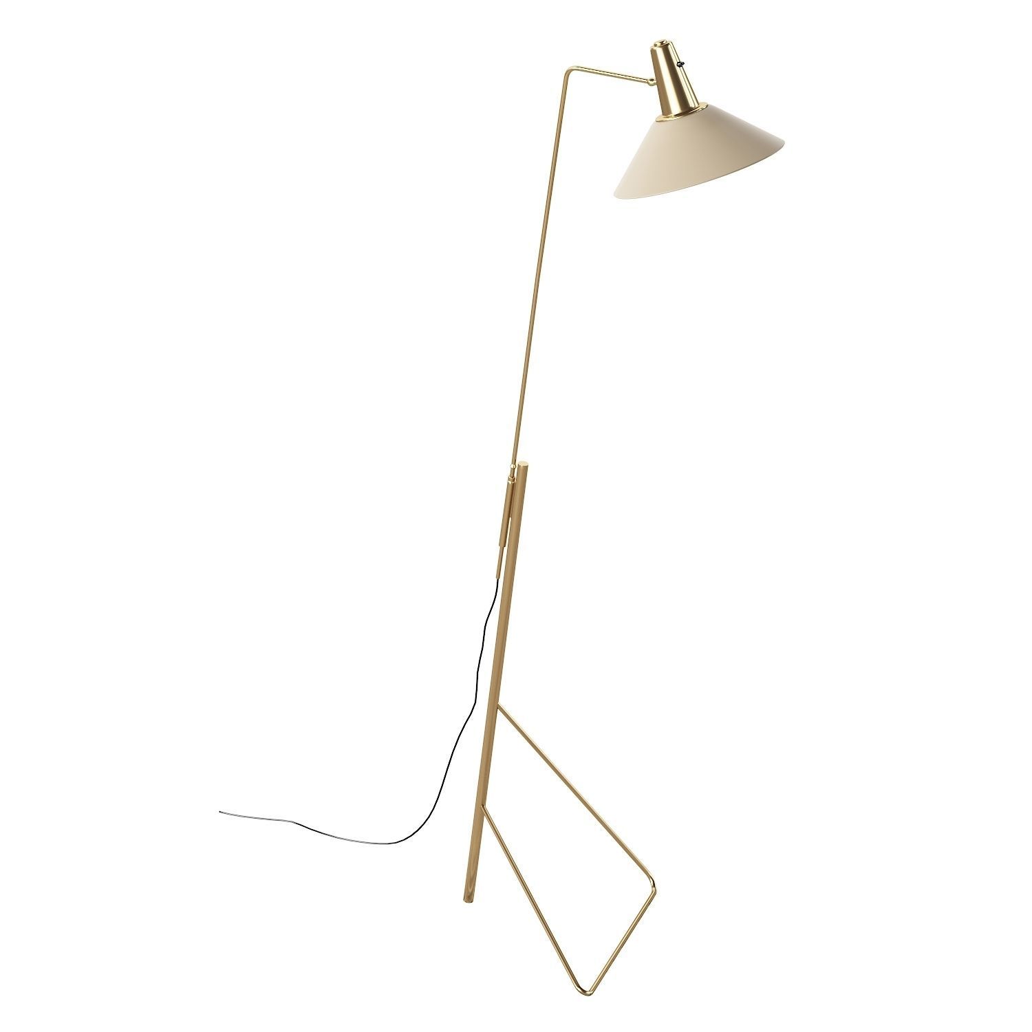 Gino Sarfatti Lamp 3D model_10