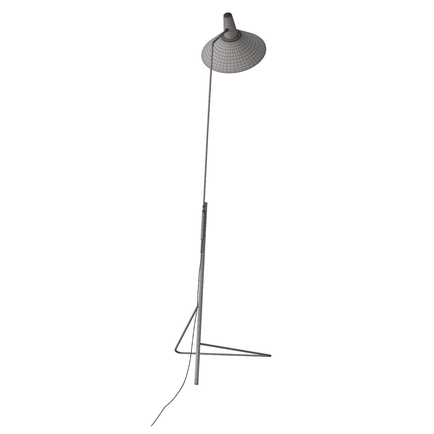 Gino Sarfatti Lamp 3D model_24