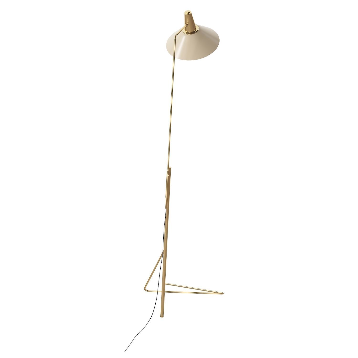 Gino Sarfatti Lamp 3D model_7