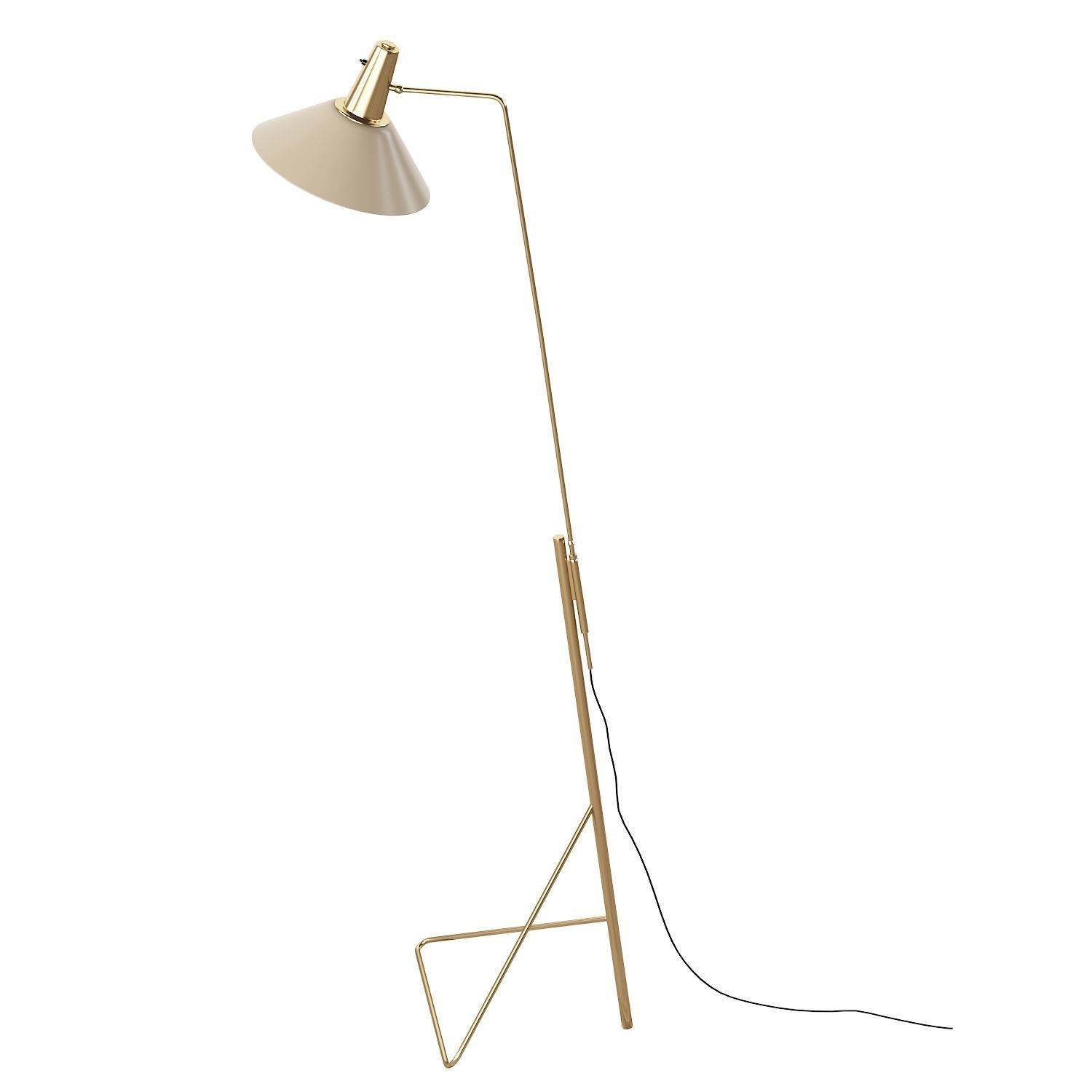 Gino Sarfatti Lamp 3D model_3