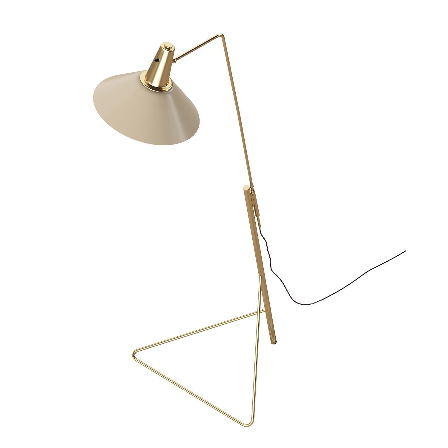 Gino Sarfatti Lamp 3D model_20