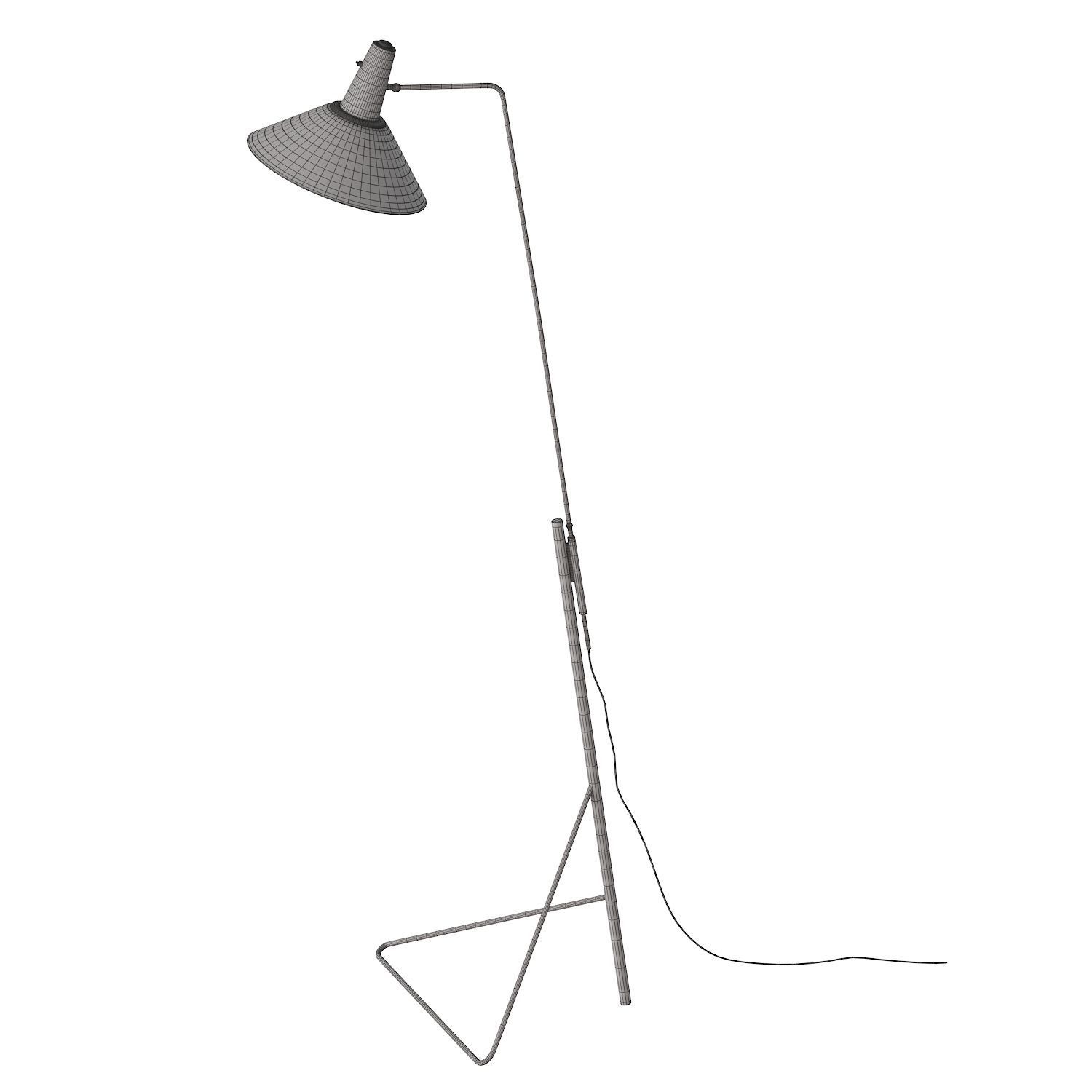 Gino Sarfatti Lamp 3D model_23