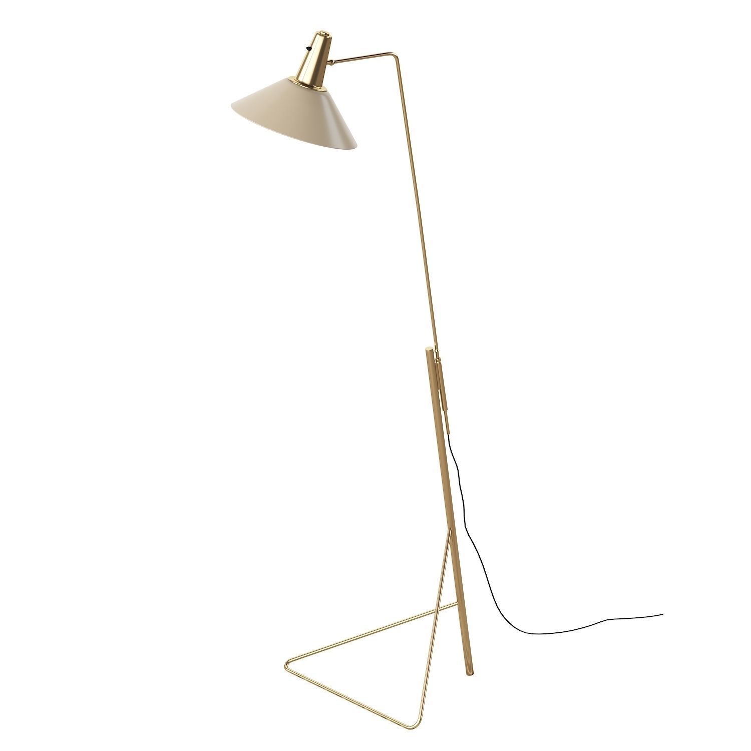 Gino Sarfatti Lamp 3D model_16