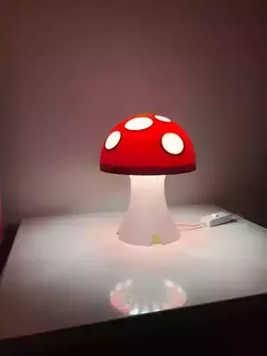 mushroom lamp 