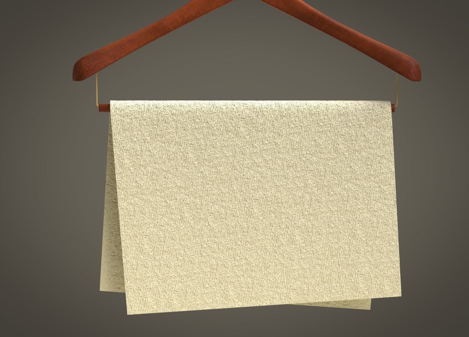 Knit Cotton Jersey Fabric 3D model_2