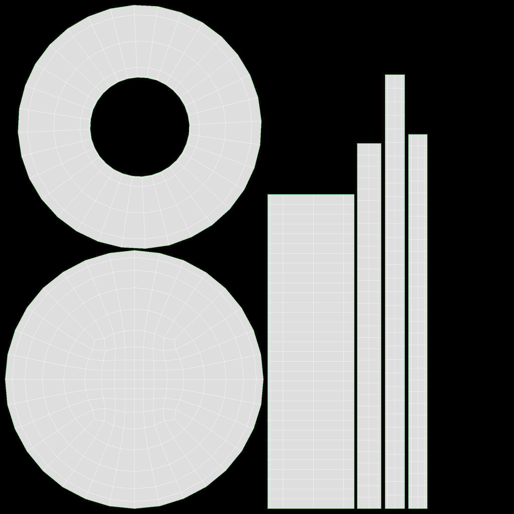 Bedside table 02 3D model_7