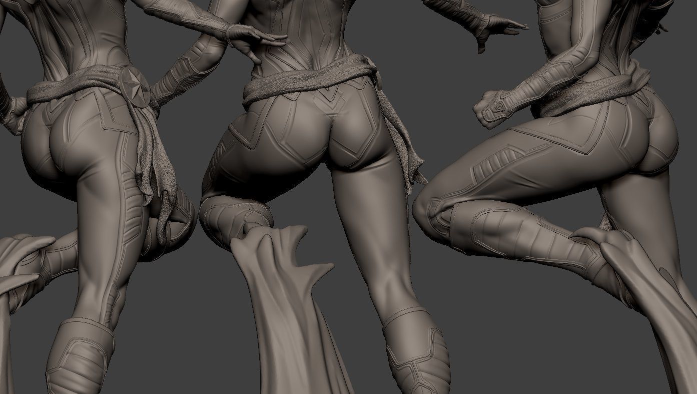 Captain Marvel Limited Edition  3D print model_11