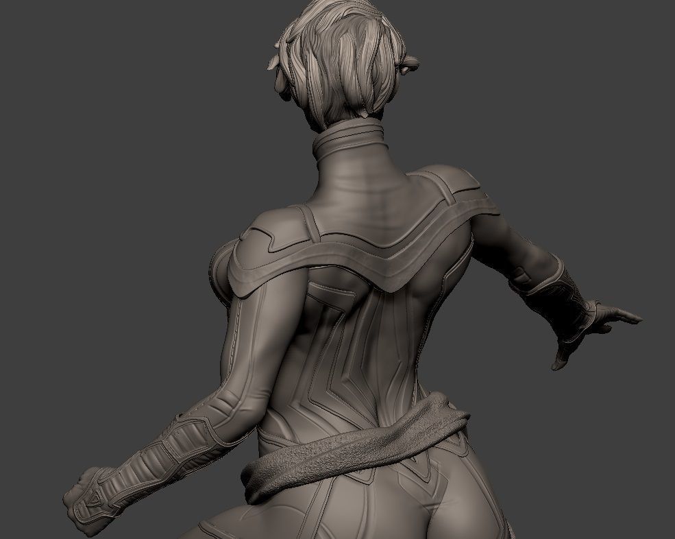 Captain Marvel Limited Edition  3D print model_5