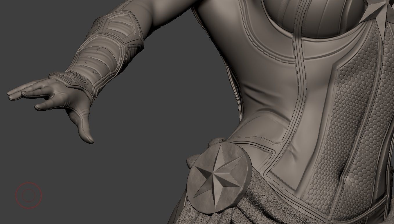 Captain Marvel Limited Edition 3D print model_8