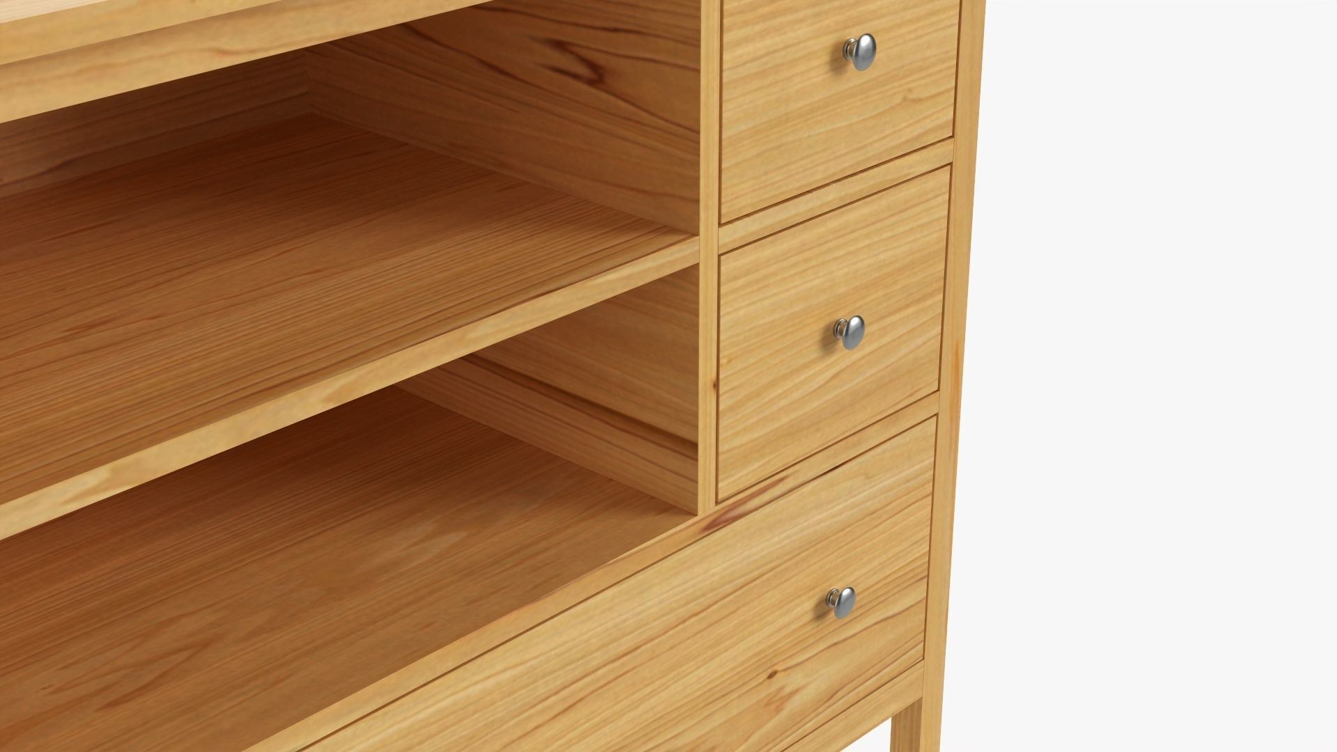 Chest of drawers 03 3D model_3
