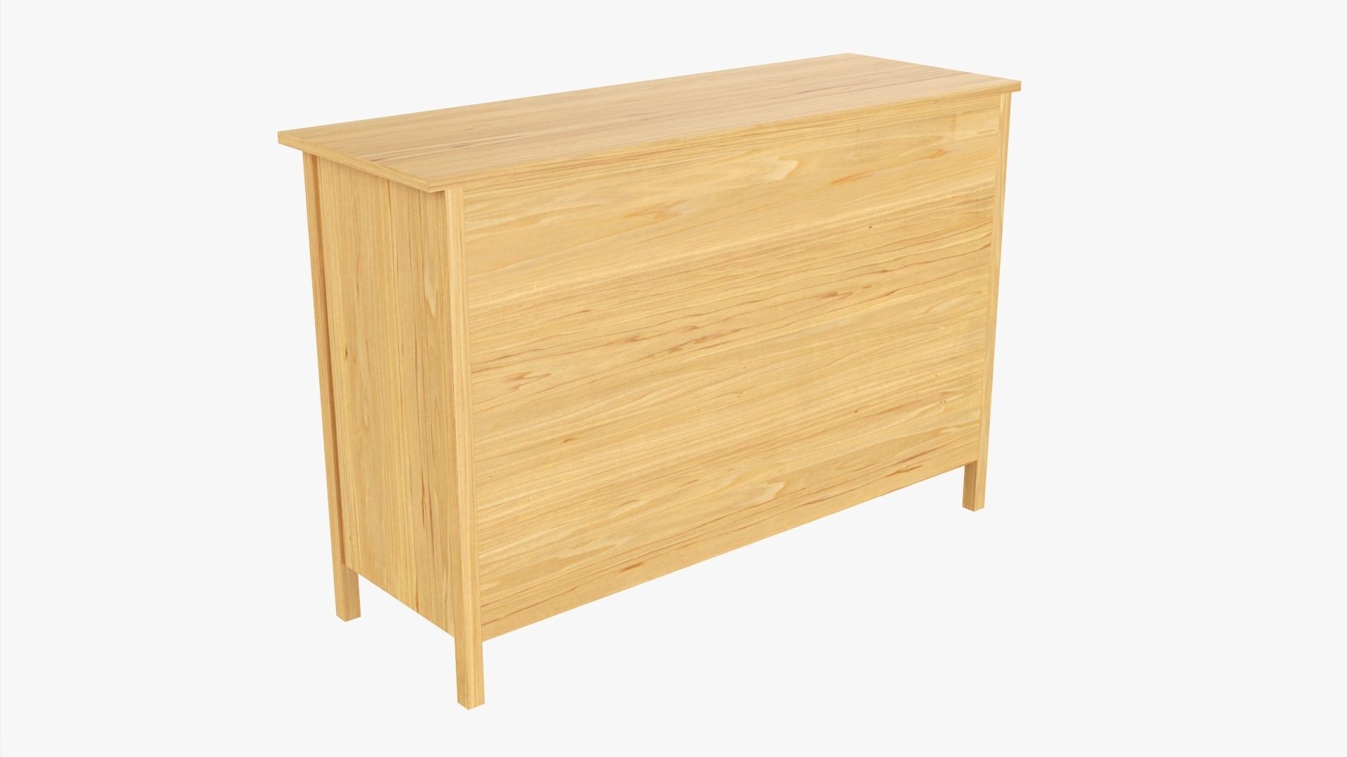 Chest of drawers 03 3D model_1