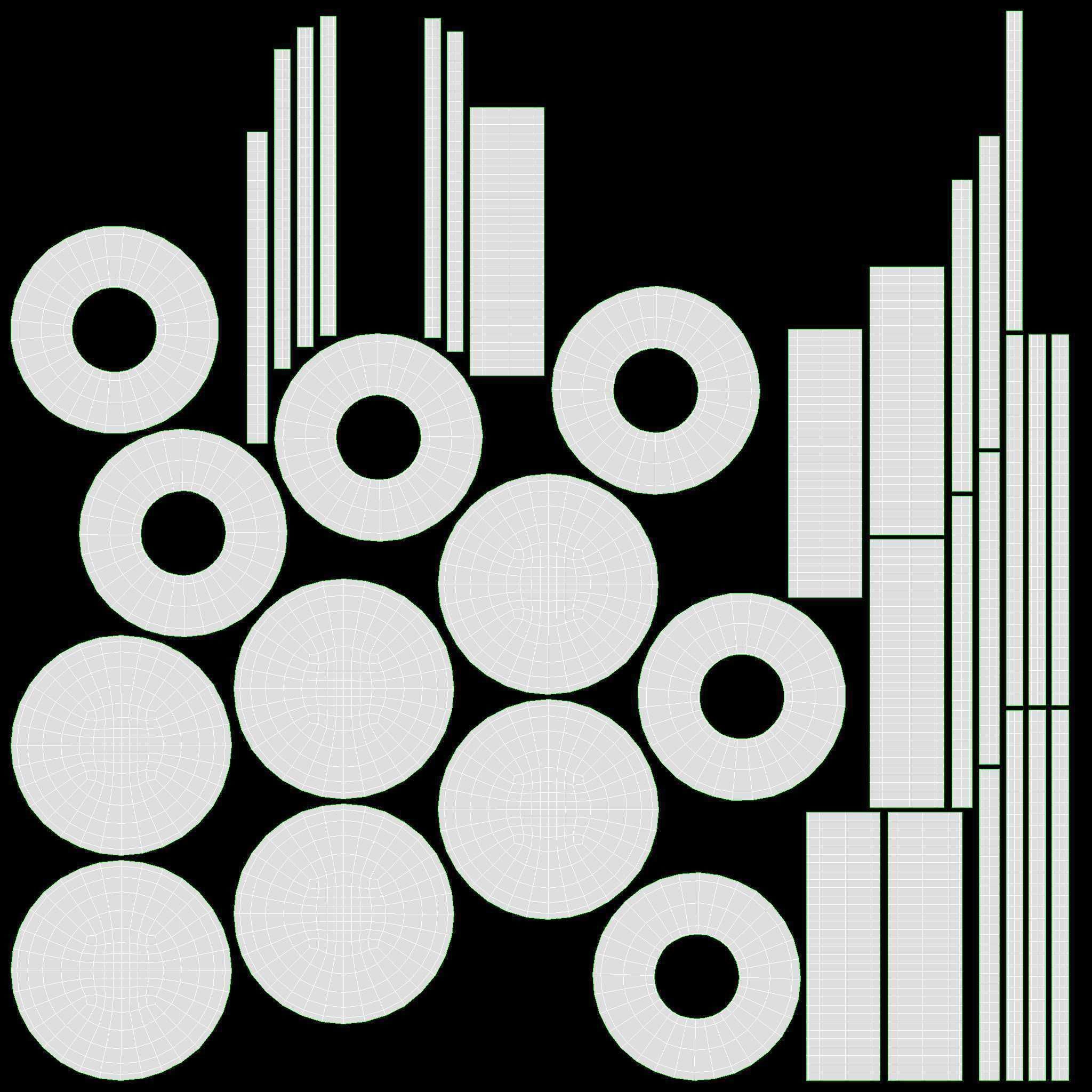 Chest of drawers 04 3D model_7
