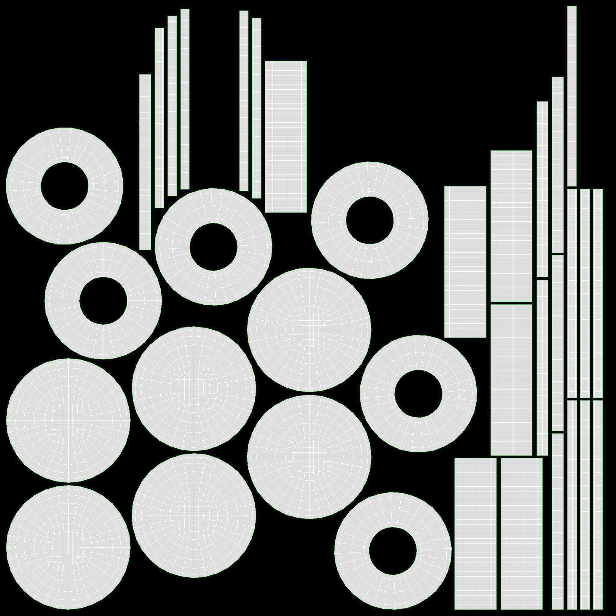 Chest of drawers 05 3D model_7