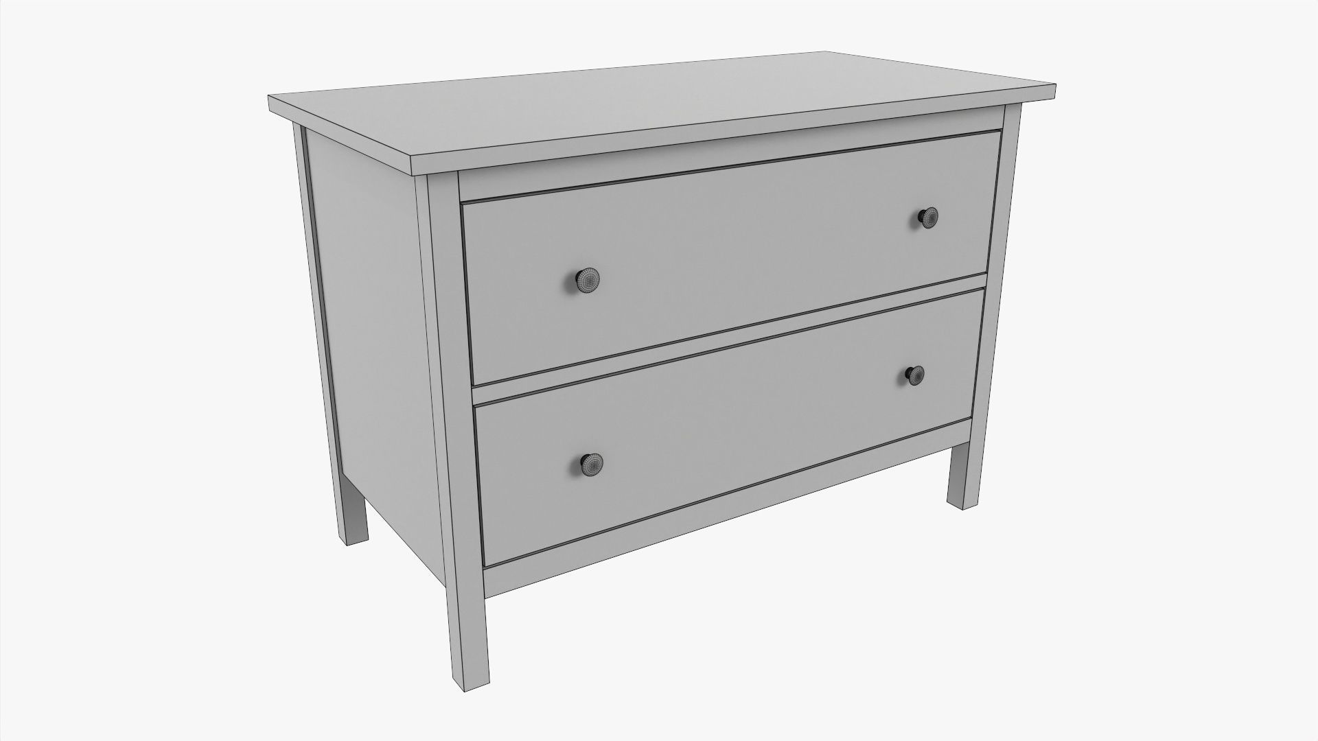 Chest of drawers 06 3D model_5
