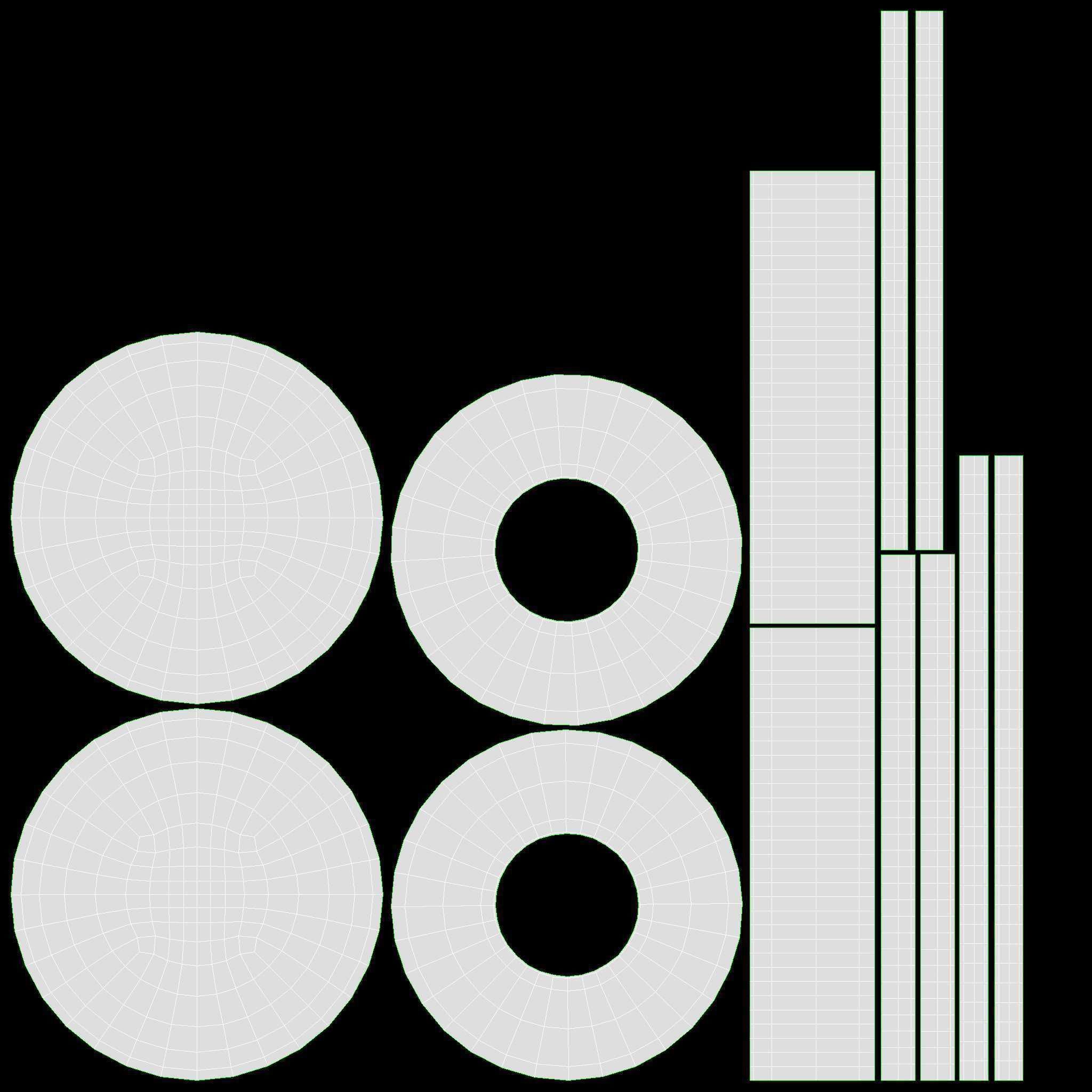 Chest of drawers 07 3D model_7