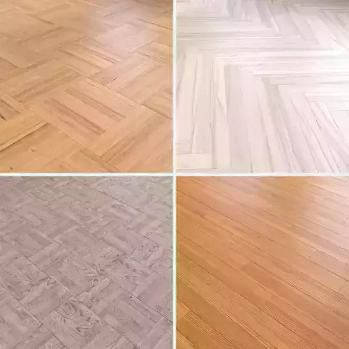 Parquet - Laminate - Wooden floor 4 in 1
