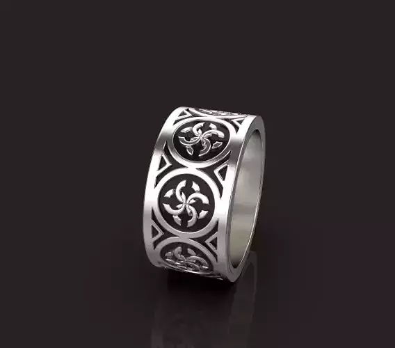  ring with patterns