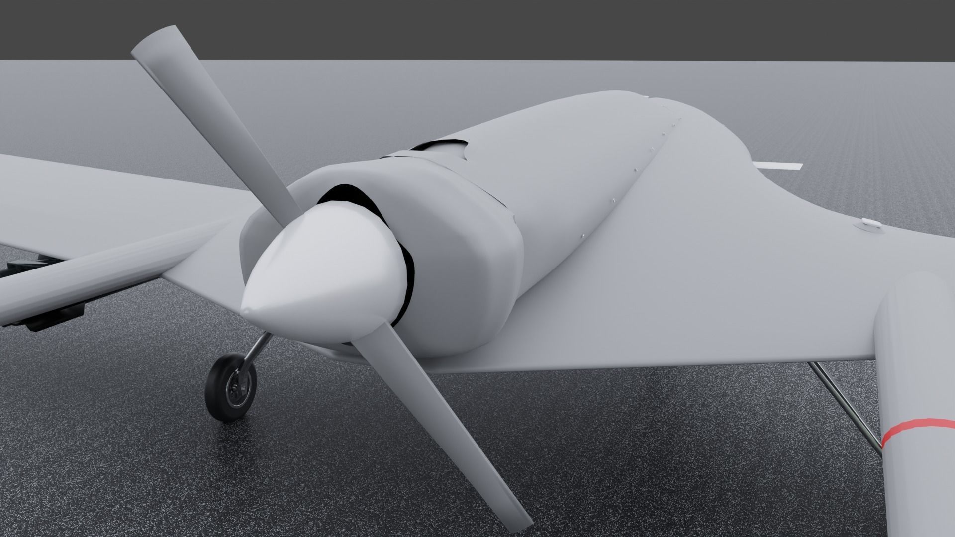 Bayraktar TB2 High detailed 3D model_8