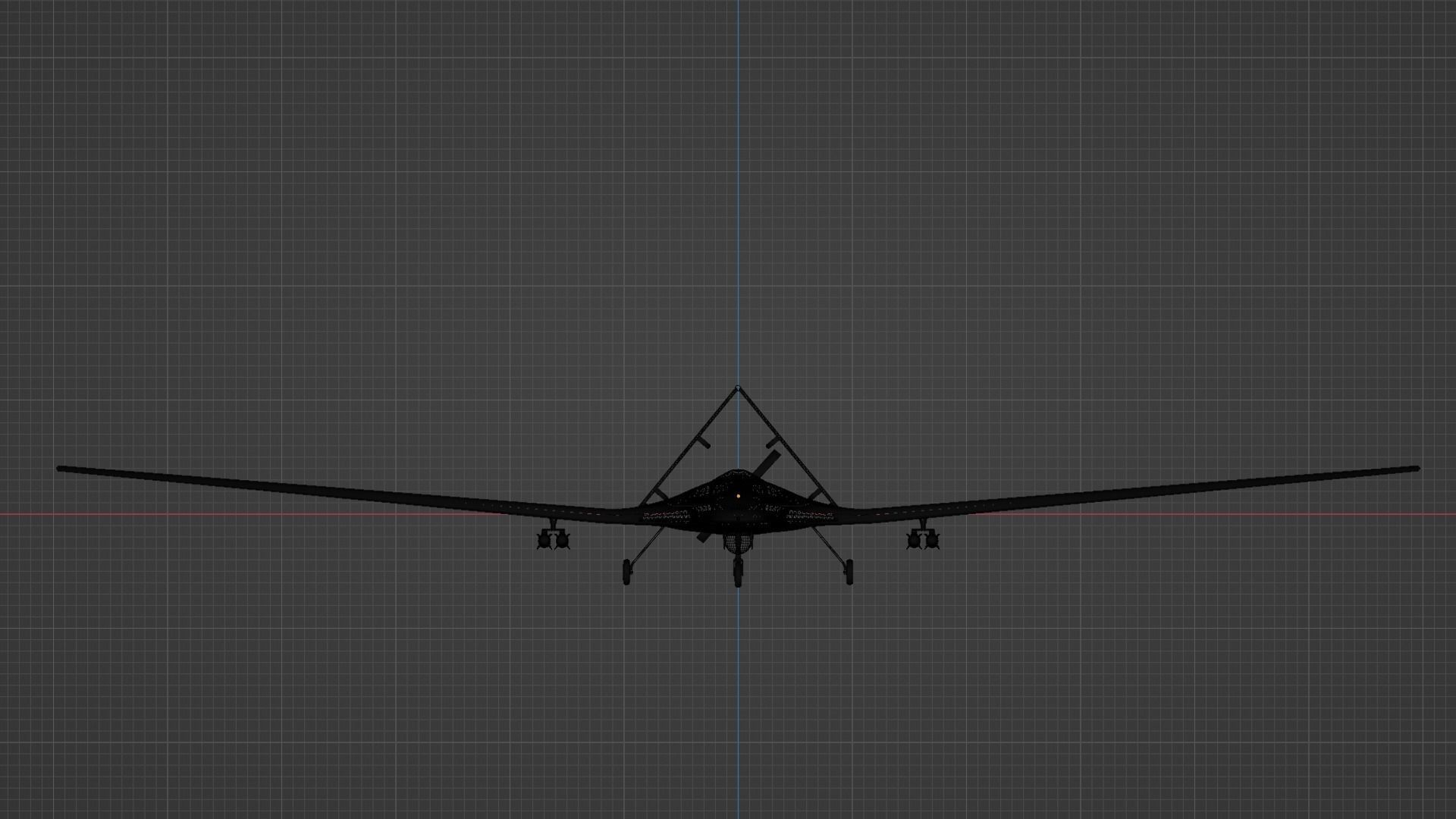 Bayraktar TB2 High detailed 3D model_14