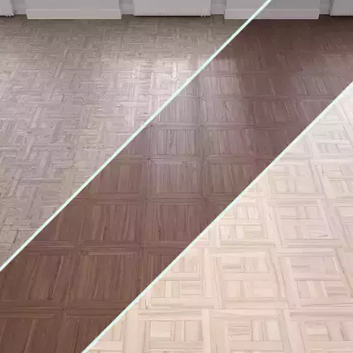 Parquet - Laminate - Wooden floor 3 in 1