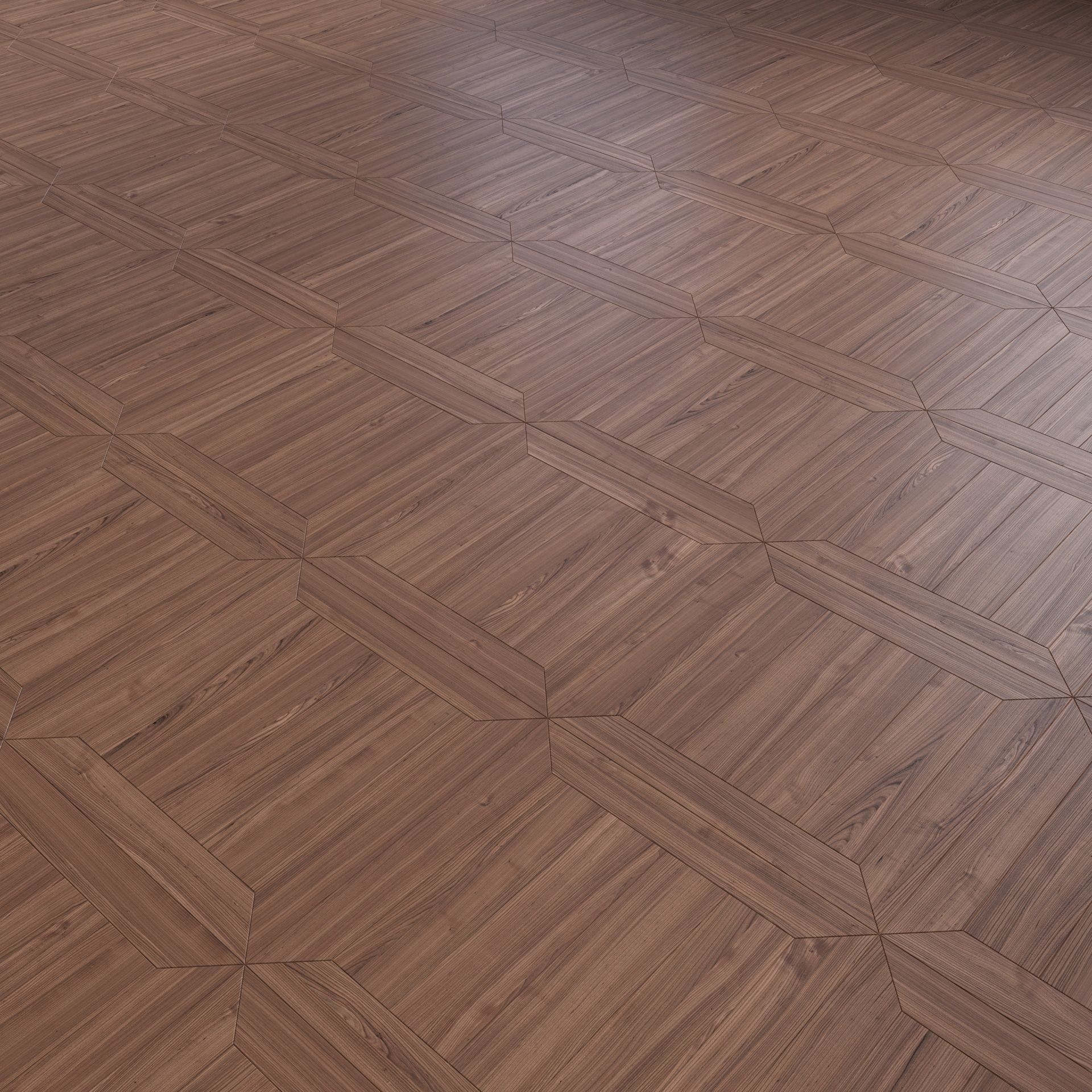 Parquet - Laminate - Wooden floor 3 in 1 Low-poly 3D model_2