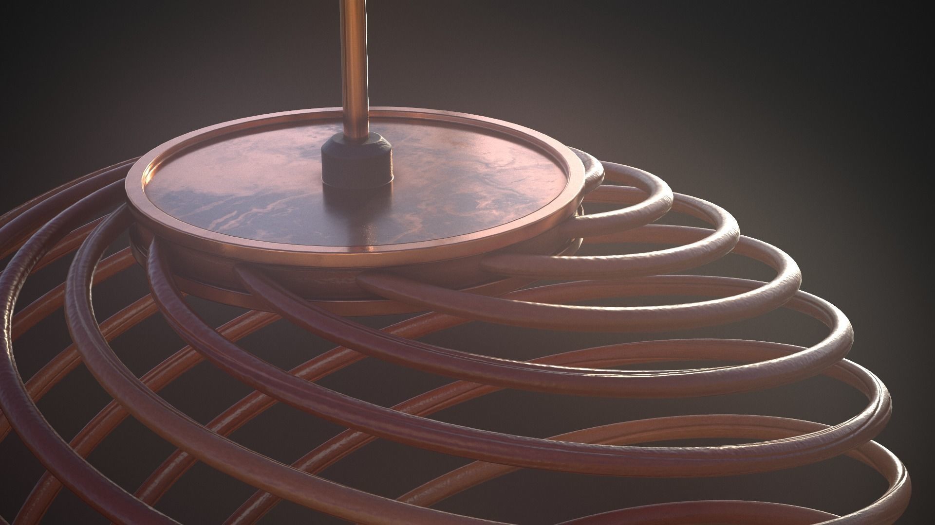 Wooden Light 1 3D model_5