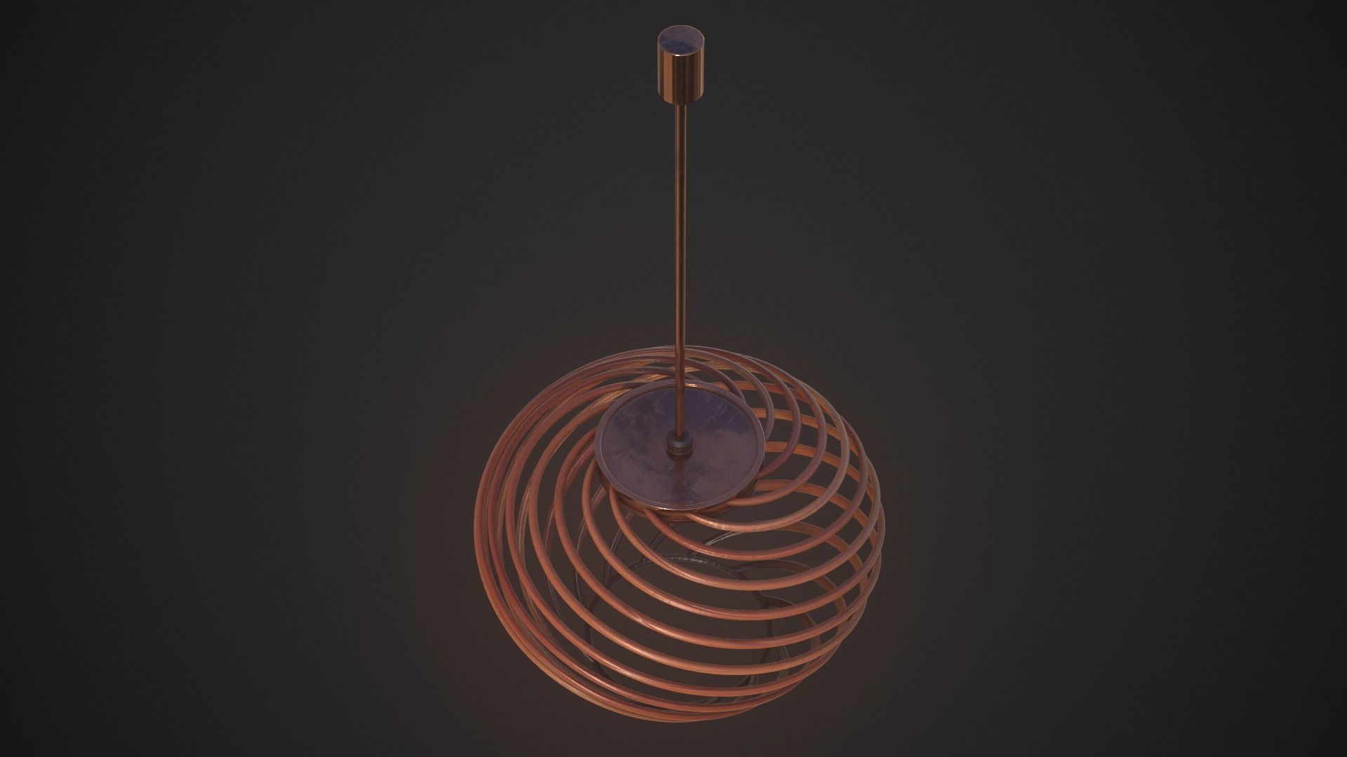Wooden Light 1 3D model_3