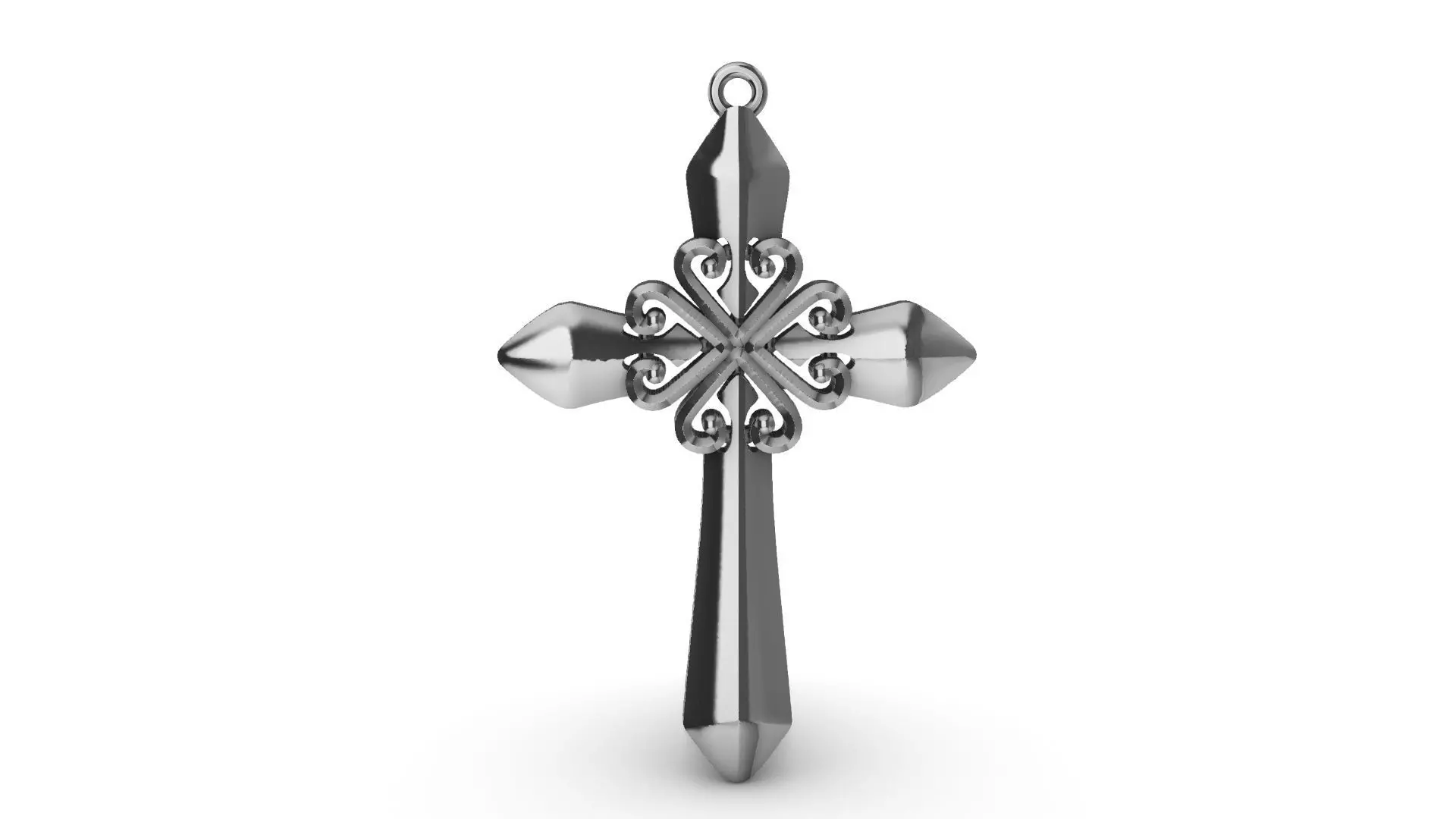 Arabesque Cross 3D print model