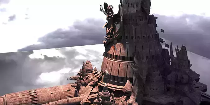 Dark Gods Lilith Full Temple Ships kit bash