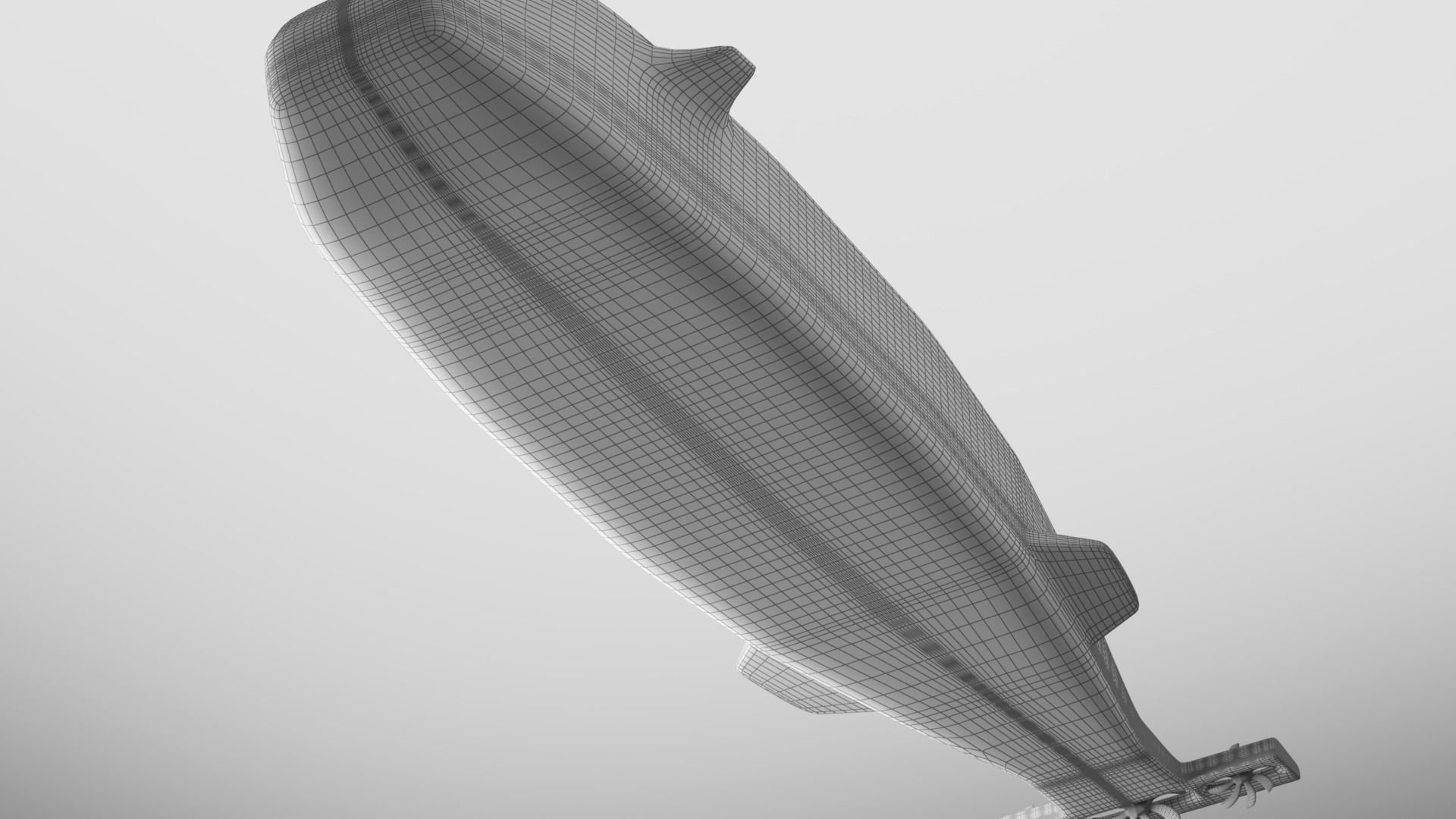 Submarine 3D Model with propellers 3D model_6