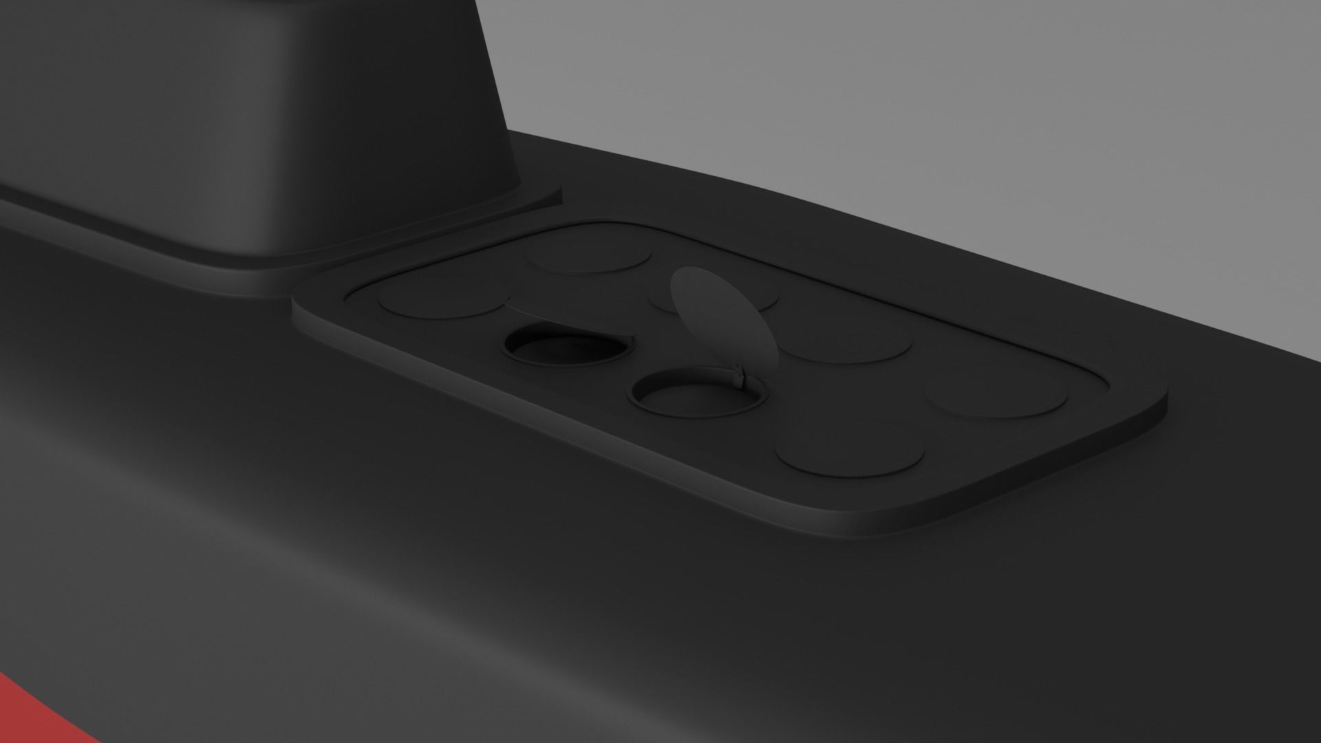 Submarine 3D Model with propellers 3D model_1