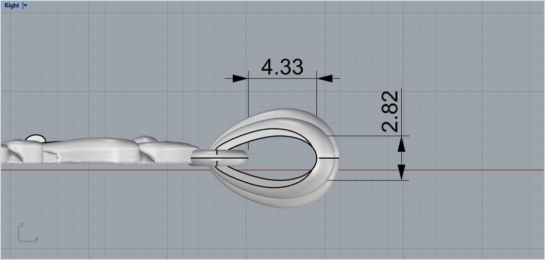 cross1 gold crucifix pendant 3D print model_7