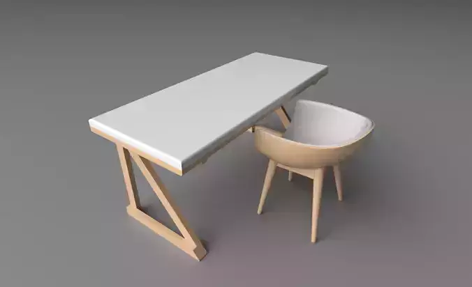 Work table - Coconut-set