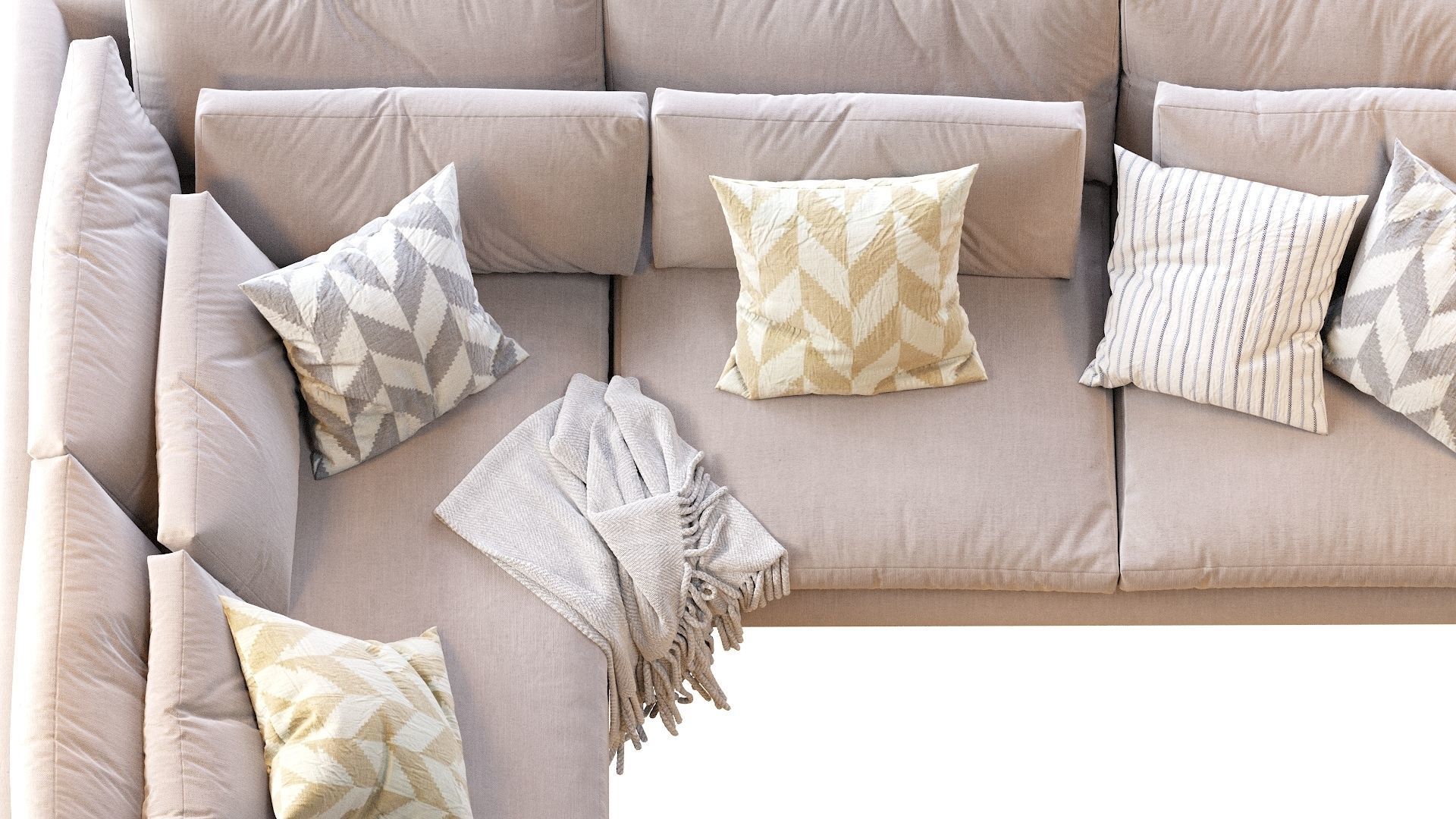 Harmony Sofa 3D model_7