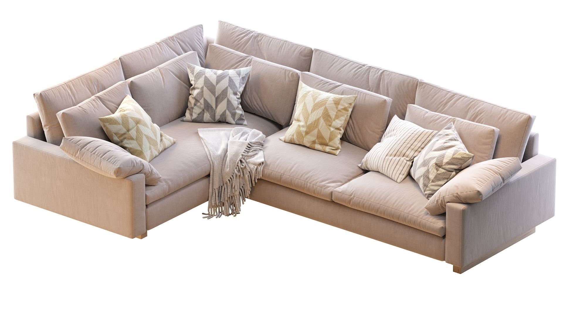 Harmony Sofa 3D model_5