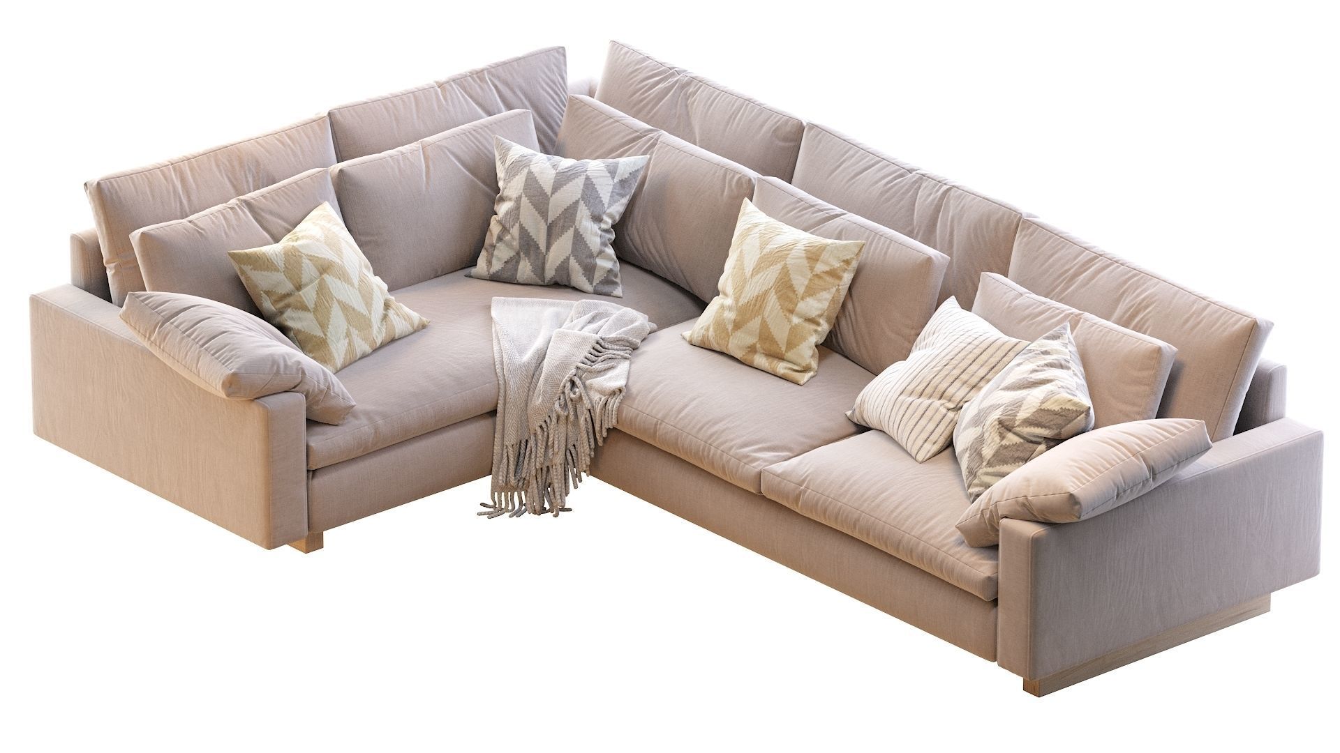 Harmony Sofa 3D model_16