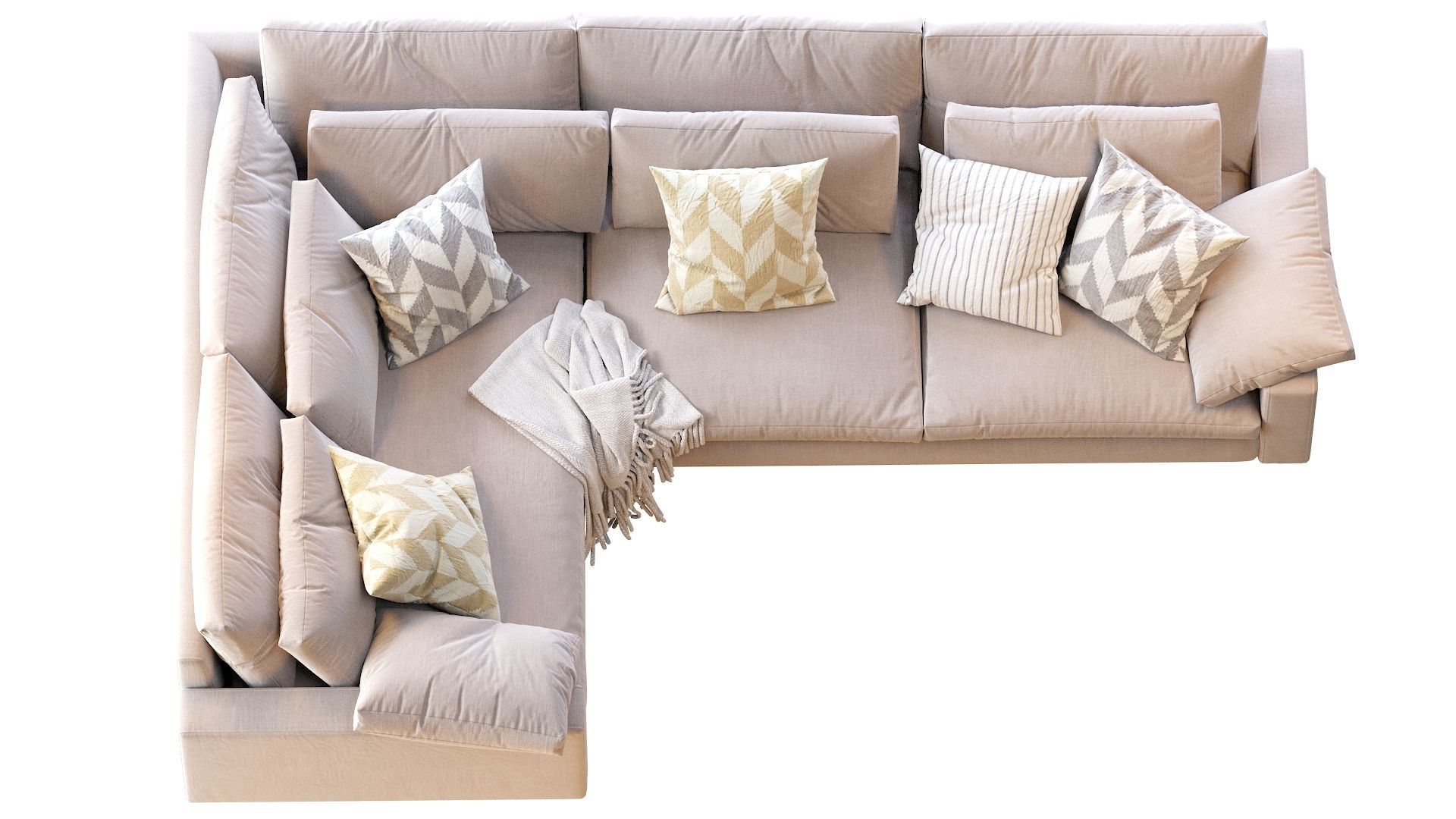 Harmony Sofa 3D model_6