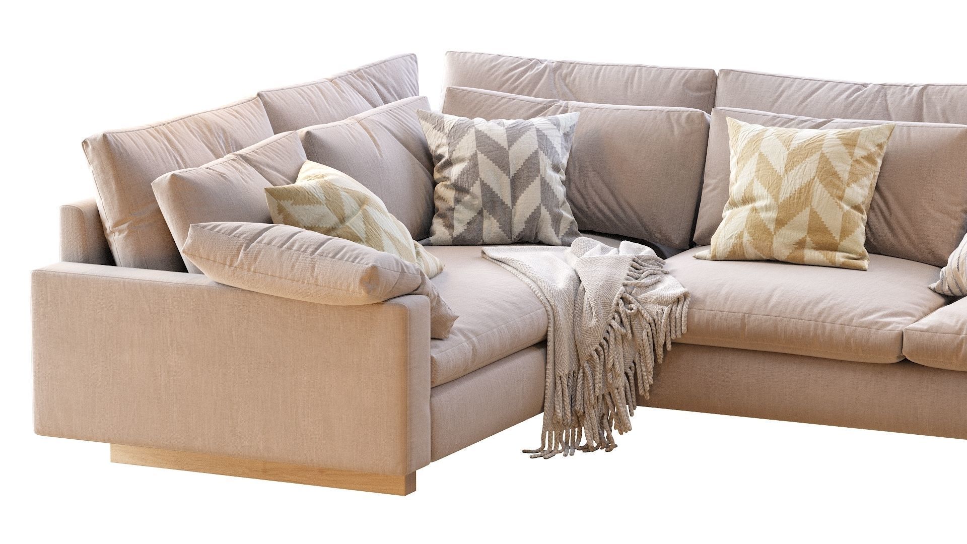 Harmony Sofa 3D model_2