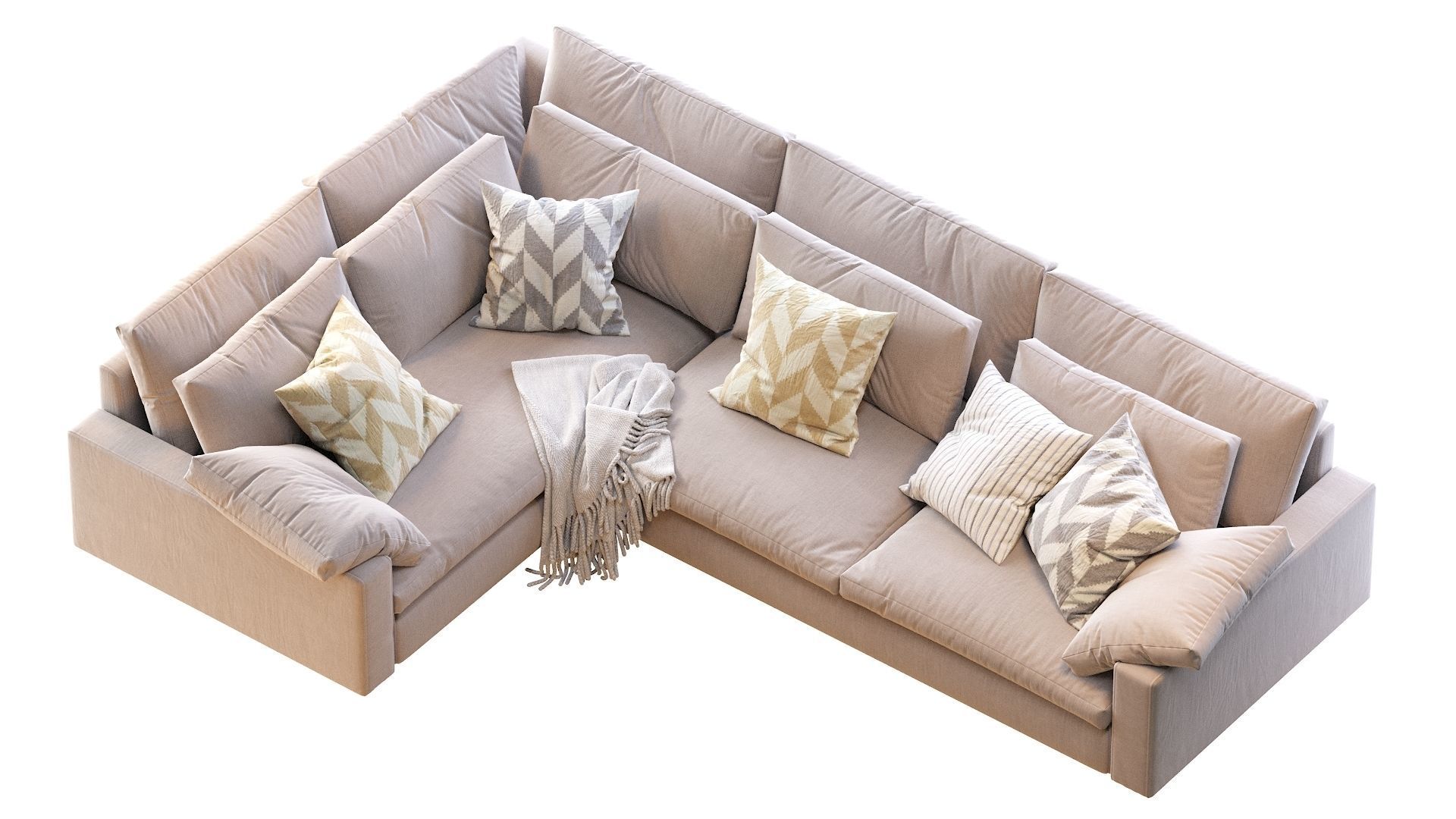 Harmony Sofa 3D model_17