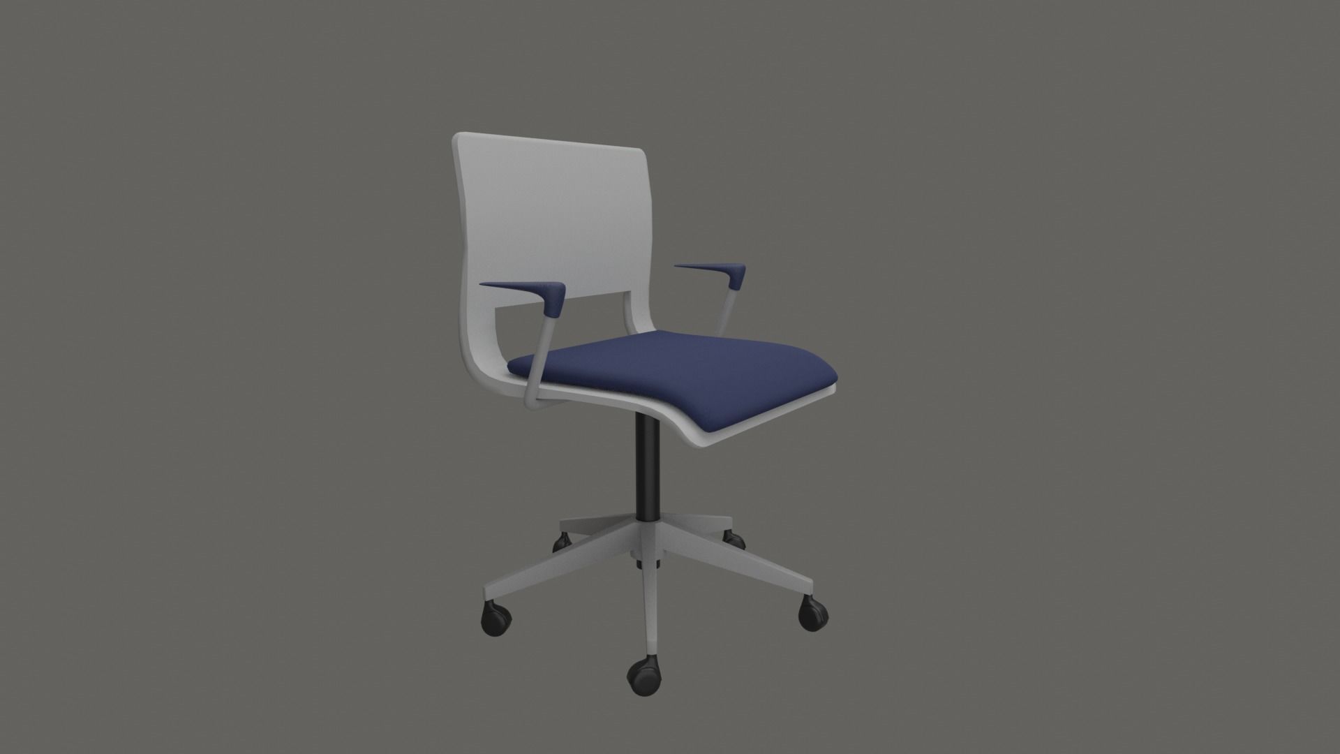 MODERN OFFICE FURNITURE 3D MODEL LOW-POLY AND PBR Low-poly 3D model_26